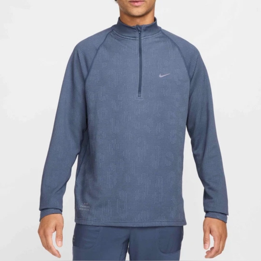 Size XXL Nike Pinnacle Running Division Water Repellent Blue Top Mens FZ1121-437